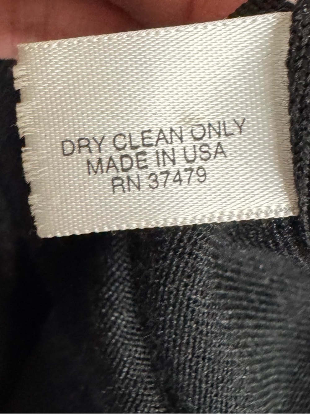 St Croix Wool Cardigan XXL Black Button Front Grandpa Core Quiet Luxury USA X78 - Picture 8 of 8